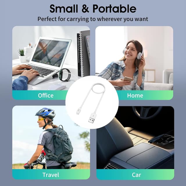 Thumbnail 6 de TiMOVO Magnetic USB Charger 1m for Xiaomi Band 9