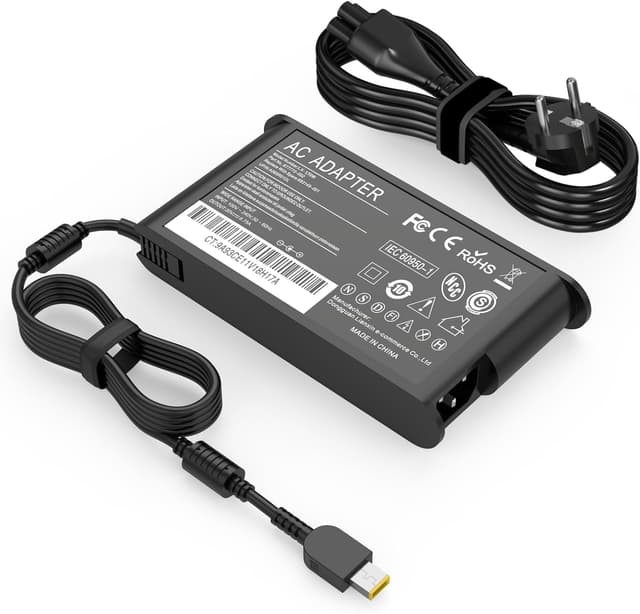 Detalle de Chargeur 170W Slim Tip pour Lenovo ThinkPad, Legion Slim 5 et Yoga Pro 9i