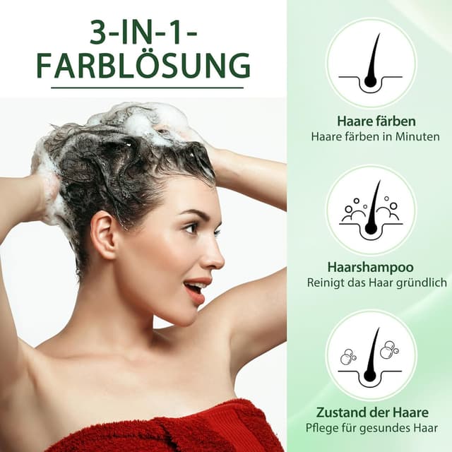 Thumbnail 5 de Black Hair Dye Haarfärbeshampoo 500 ml