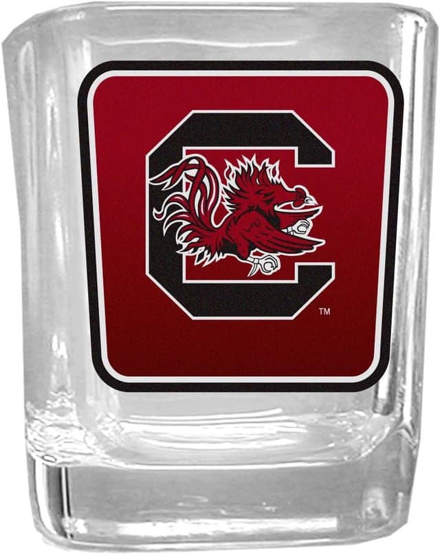 Detalle de Siskiyou Sports NCAA Unisex Square Glass Shot Glass (2 oz) with Vivid Printed Graphics