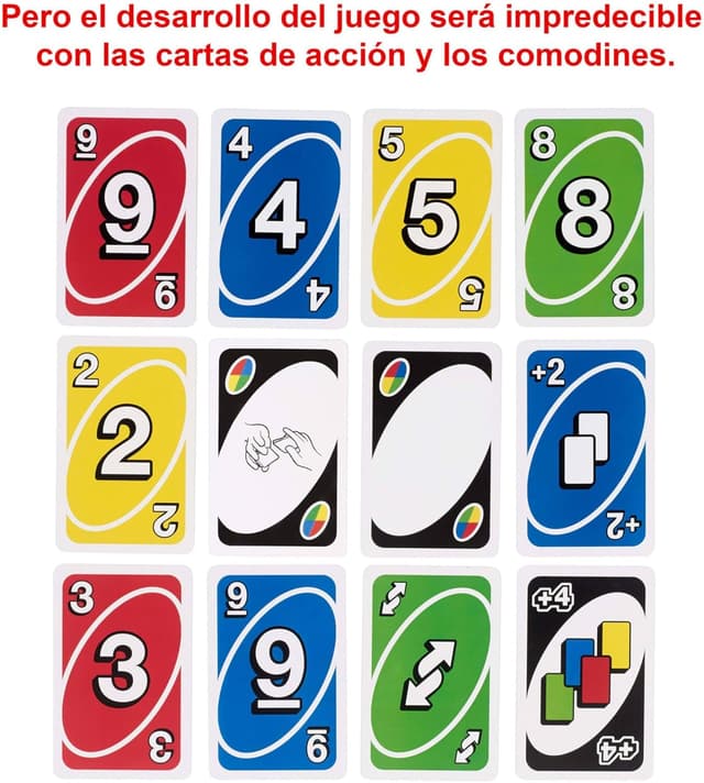 Thumbnail 3 de Mattel Games UNO Deluxe caja metálica, 108 cartas 🎲