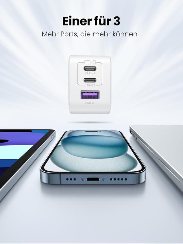 Thumbnail 3 de UGREEN Nexode 65W GaN USB-C Ladegerät