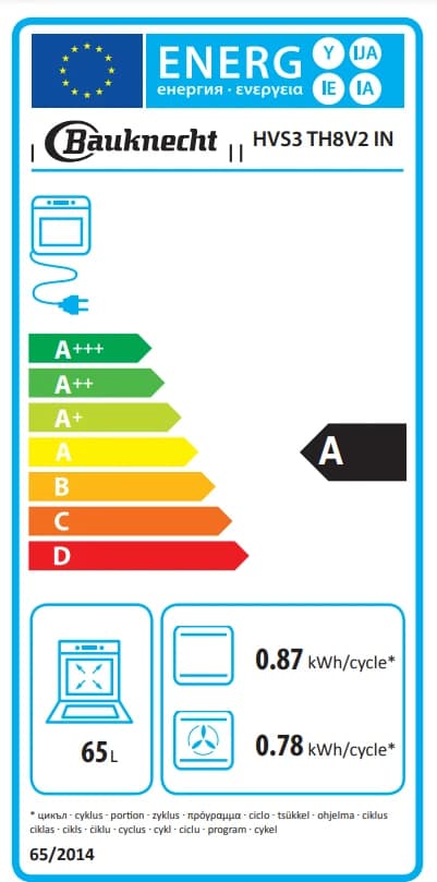Thumbnail 6 de Bauknecht HEKO H300 Einbauherdset 🍽