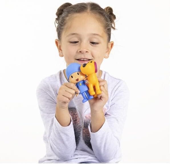 Detalle 2 de BANDAI Pack 4 figuras Pocoyó y amigos FA77750 🎲