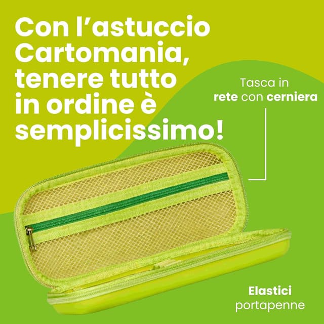 Thumbnail 4 de Cartomania Portapenne verde panda