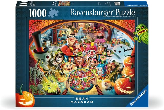 Imagen de Ravensburger Puzzle Adulte 1000 pièces Halloween en OfertitasTOP