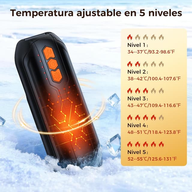 Thumbnail 1 de VIWAVE Calentador de Manos 6000mAh 📱