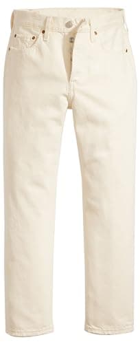 Thumbnail 10 de Levi’s 501 Crop vaqueros mujer Ecru Booper No Damage (28W/28L)