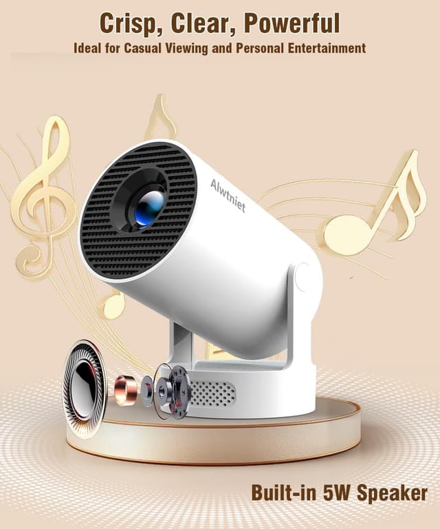 Thumbnail 6 de Alwtniet Mini Projektor 4K Unterstützung 📽