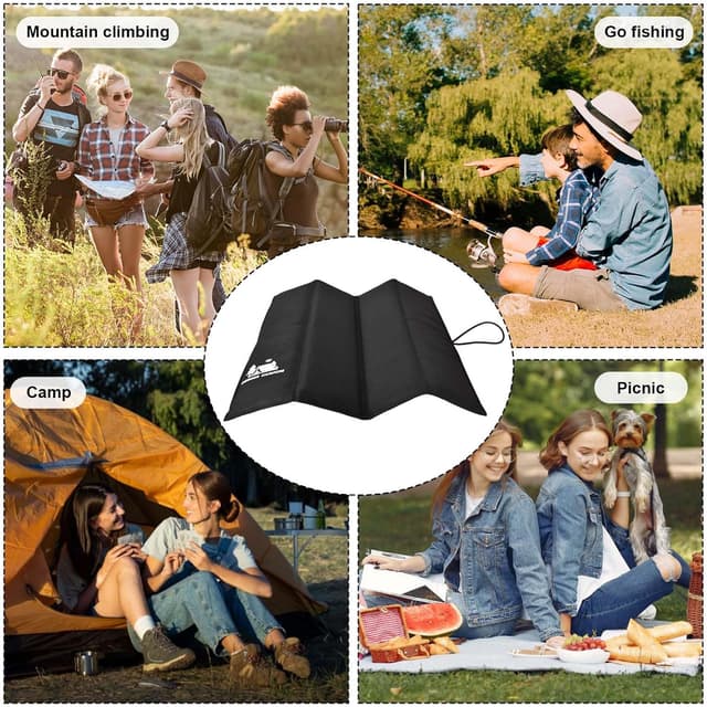 Thumbnail 5 de Sitzkissen Outdoor faltbar 31x32 cm 2er Set