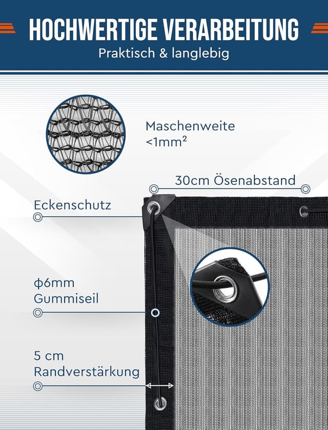 Thumbnail 1 de Ezcasch Anhängernetz 2x3m feinmaschig