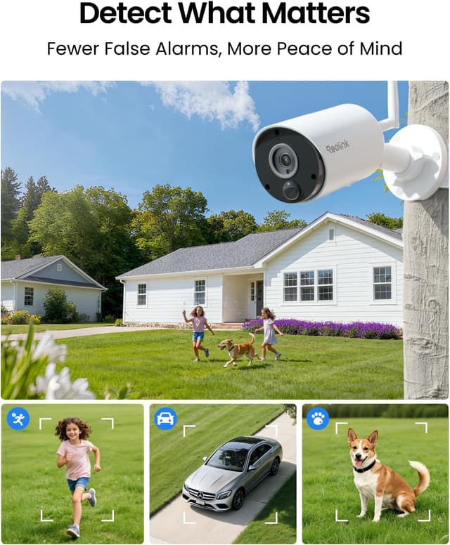 Thumbnail 4 de Reolink 5MP Cámara vigilancia exterior inalámbrica