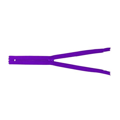 Detalle de Mandala Crafts 85 Purple Nylon Zippers for Sewing