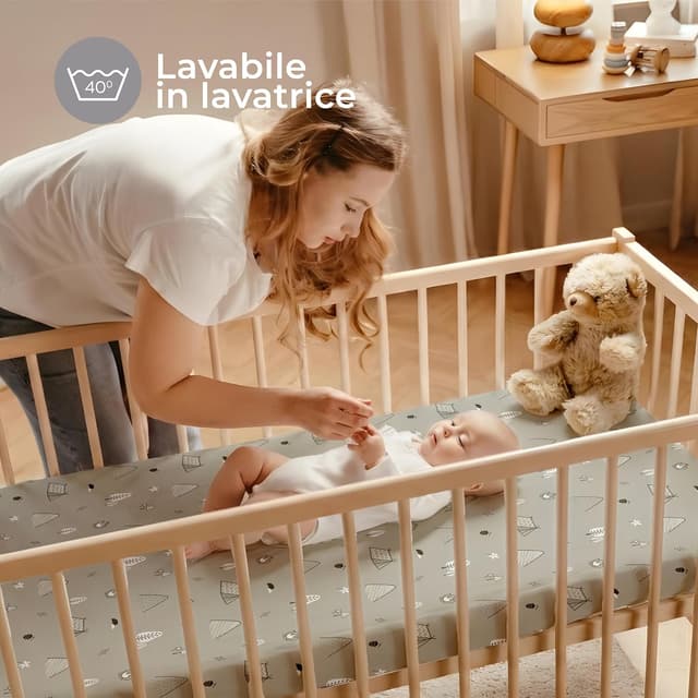 Thumbnail 6 de Dreamzie lenzuola culla 55x90 cotone