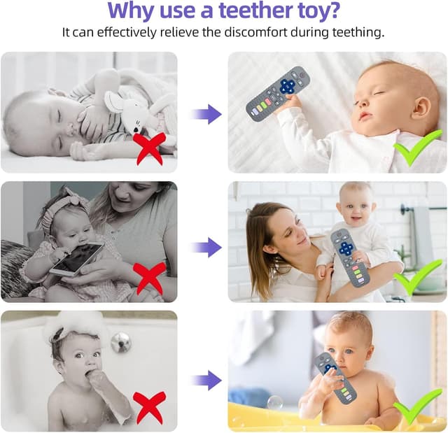 Thumbnail 5 de WUJUN Baby Teether Toy 3-24 months