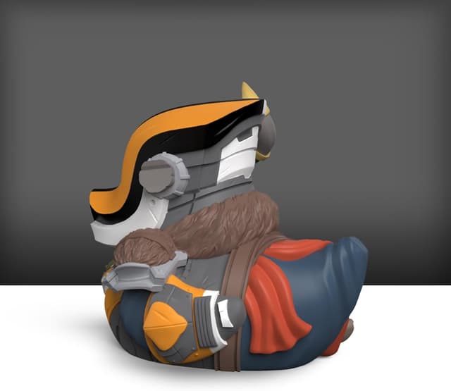 Detalle de TUBBZ Mini Destiny 2 – Lord Shaxx als Cosplay-Gummiente Vinyl-Figur