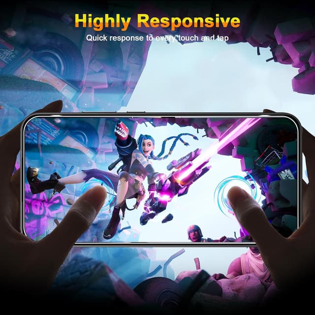 Detalle de QULLOO Schutzfolie für Xiaomi Poco F7: 2x Displayschutz + 2x Kameraschutz aus 9H-Glas