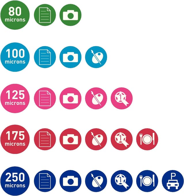Thumbnail 4 de Leitz 33808 Laminierfolien A4 125 µm, 100er Pack