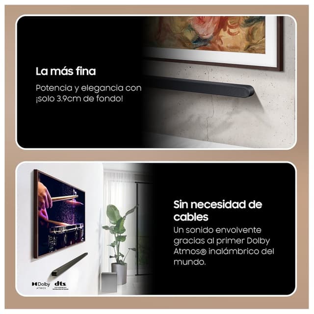 Thumbnail 3 de Samsung HW‑S700D Barra de sonido Dolby Atmos 3,9 cm