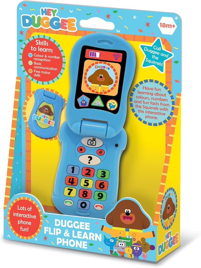 Detalle de Hey Duggee Flip & Learn Toy Phone