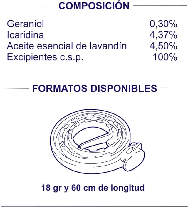 Thumbnail 3 de Zotal Parasital Collar Antiparasitario - 60 cm