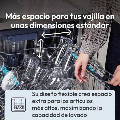 Thumbnail 2 de Candy Rapidò CF 5C7F1W Lavavajillas 15 servicios, 60 cm 📺