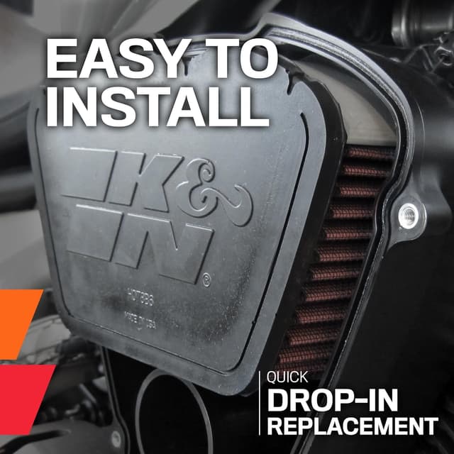 Thumbnail 4 de Filtre moto K&N 1314, dimensions 219 mm