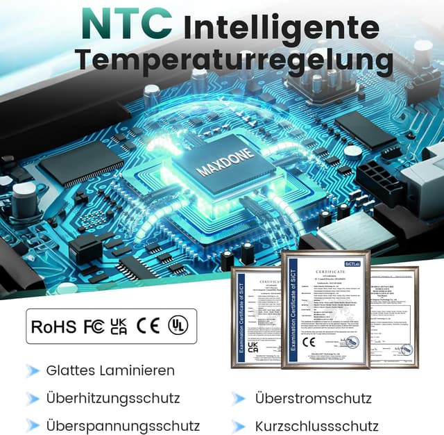Detalle de A3 Laminiergerät 355 mm/min laminieren