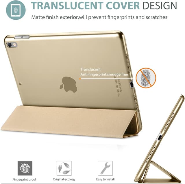 Detalle 2 de ProCase ultra-slim hard back case for iPad Air 3 (10.5-inch, 2019) & iPad Pro 10.5 (2017) in gold