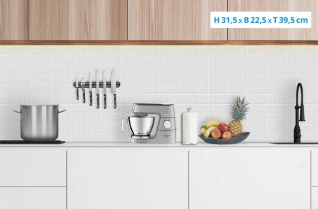 Thumbnail 8 de Kenwood Titanium Chef Baker KVC85.124SI mit Waage