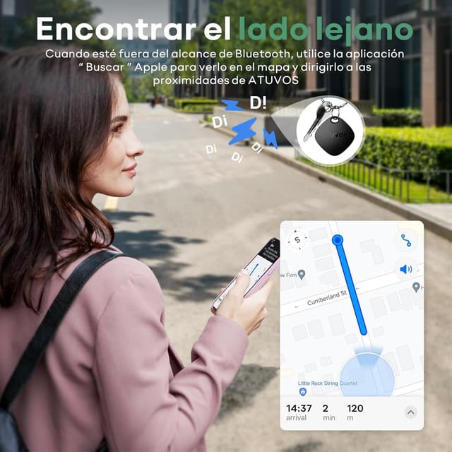 Thumbnail 3 de ATUVOS Air Tag Smart Tracker 4 Pack 🔍 Localiza tus objetos