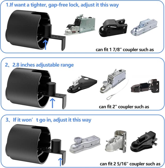 Thumbnail 3 de Vullteeon Trailer Hitch Lock 2025 for 2 5/16"