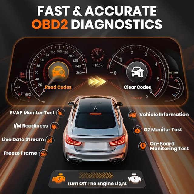 Detalle de ANCEL AD410 PRO 12V OBD2 Scanner