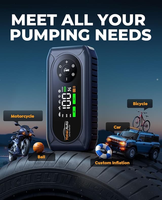 Thumbnail 3 de YaberAuto 5000A Jump Starter 150PSI