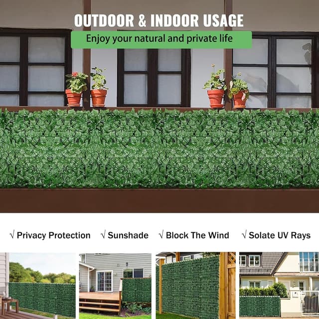 Thumbnail 3 de SUNJULY 1m x 3m Ivy Privacy Screen