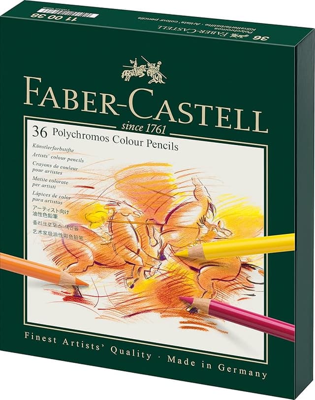 Thumbnail 2 de Faber-Castell 110024 Estuche Metal con 24 Lápices Polychromos 🎨