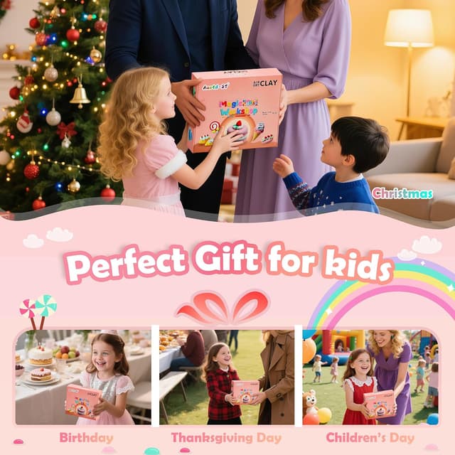 Thumbnail 6 de Cake themed Air Dry Clay Kit for Kids