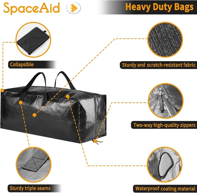 Detalle de SpaceAid Heavy Duty Moving Bags 86 L