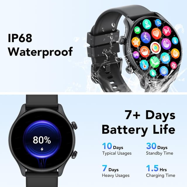 Thumbnail 4 de vamout Reloj Inteligente Homme Femme