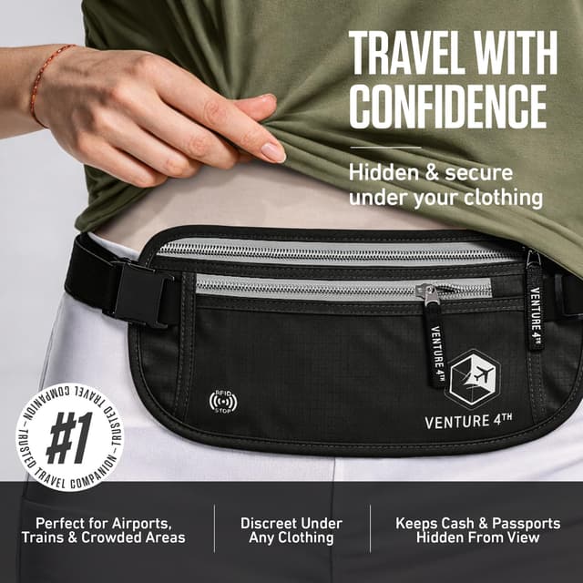 Detalle 2 de VENTURE 4TH Money Belt 56 in 👝