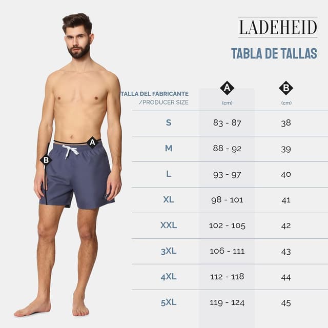 Thumbnail 5 de Ladeheid LA40-198 Bañador short deportivo