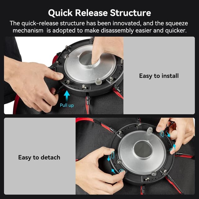 Thumbnail 3 de SMALLRIG RA-D60 Softbox 60cm para foto