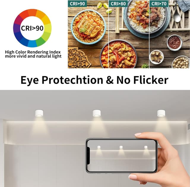 Thumbnail 5 de GeyouLux Aufbauspots 5W 4 Stück