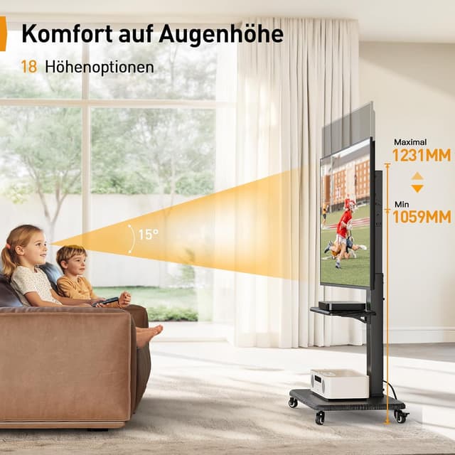 Thumbnail 5 de Perlegear PGTVMC27 TV Ständer 32–75 Zoll