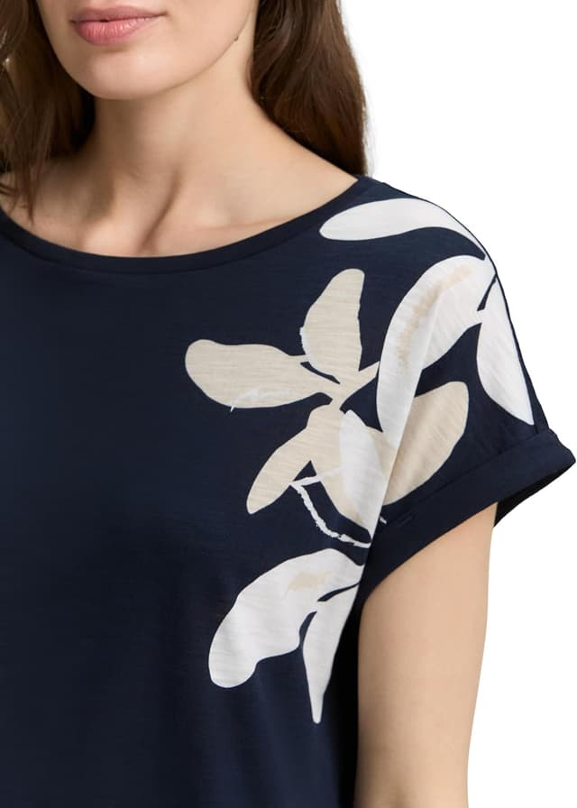 Detalle de Tom Tailor 1048011 T-Shirt da donna a maniche corte