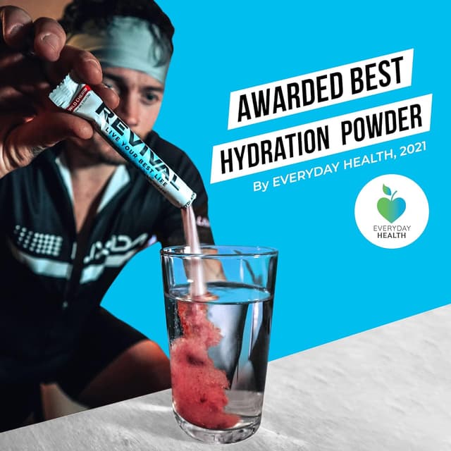 Thumbnail 2 de Revival Rapid Rehydration Starter Pack 500ml Steel Bottle