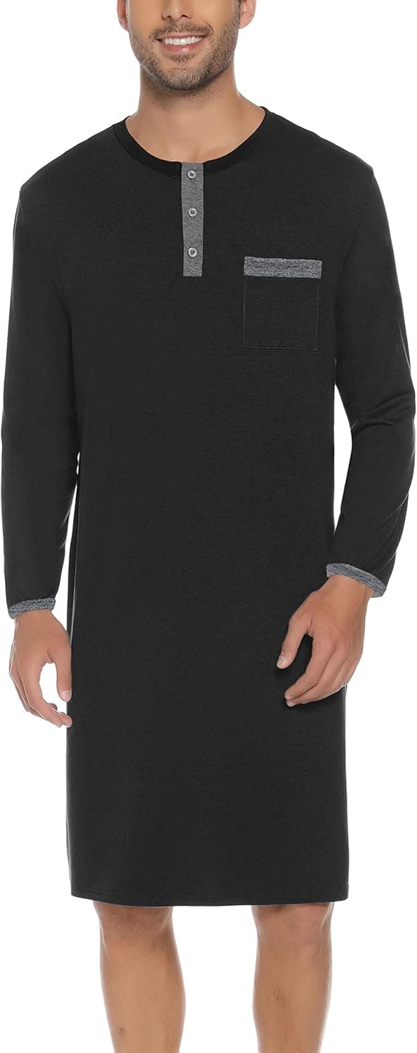 Imagen de Yukiuiny Men’s Cotton Pyjama Top en OfertitasTOP