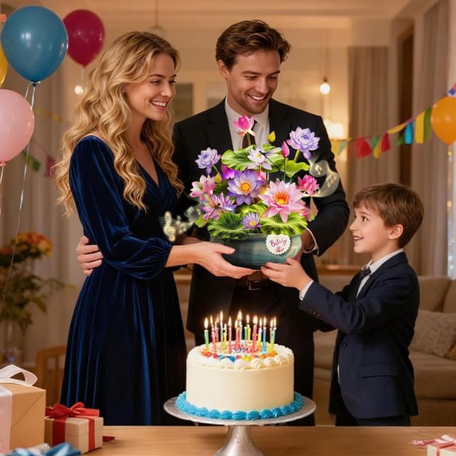 Thumbnail 6 de WUJUN musical birthday card 30 seconds