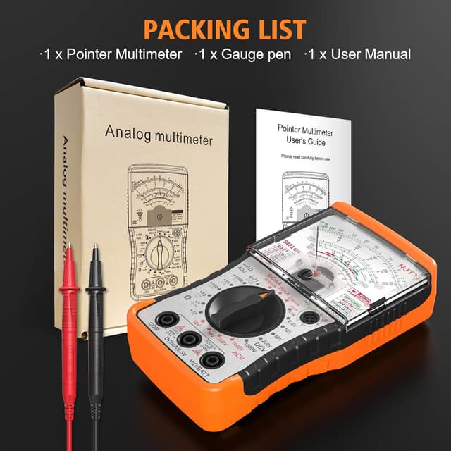 Thumbnail 6 de NJTY S471 Analog Pointer Multimeter