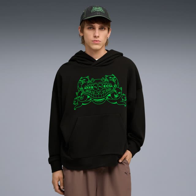 Detalle de Puma Sudadera X RIPNDIP Boxy Graphic TR Unisex